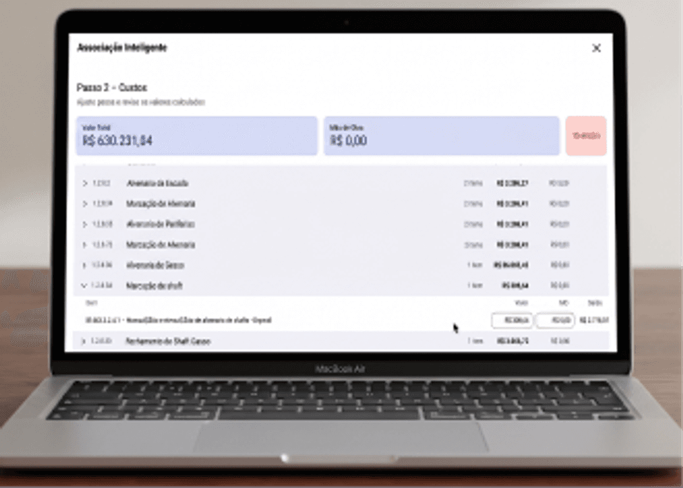 FÍSICO-FINANCEIRO
EM MINUTOS.