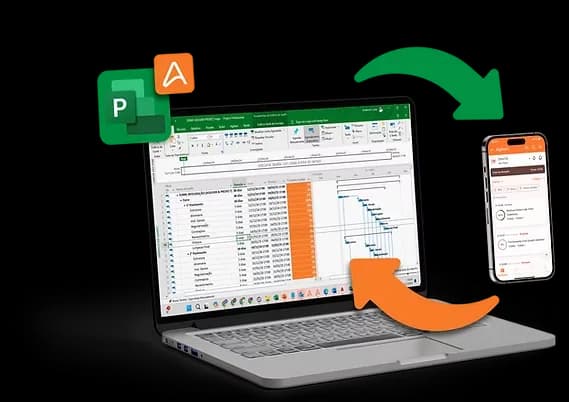 Integração entre Agilean e MS Project com atualização automática