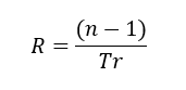 Equação para medir o Ritmo de Linha de Balanço